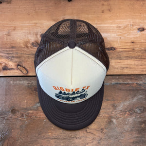 BIGGIE TX - ‚ÄúRaised in Texas" Truck Original Design on Big Trucker Hat - Hats - BIGGIE TX (5996007587996)