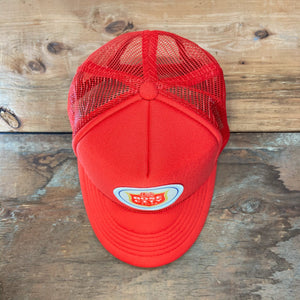 BIGGIE TX - Rose City (Tyler, TX) Original Design on Big Trucker Hat with Custom Patch - Hats - BIGGIE TX (5779237568668)