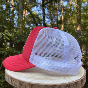 BIGGIE TX - Rose City (Tyler, TX) Original Design on Trucker Hat with Custom Patch - Hats - BIGGIE TX (5754859421852)