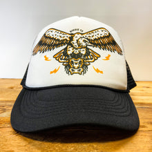 Load image into Gallery viewer, BIGGIE TX - Texas Vulture Design on Big Trucker Hat - Hats - BIGGIE TX (5857469726876)
