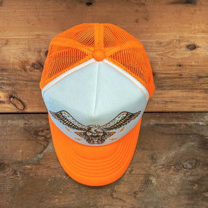 BIGGIE TX - Texas Vulture Design on Big Trucker Hat - Hats - BIGGIE TX (5857469726876)