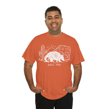 Load image into Gallery viewer, Chill Y&#39;all Armadillo Short Sleeve T-Shirt - Texas Heat - T-Shirt - BiggieTexas
