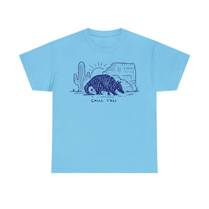 Chill Y'all Armadillo Short Sleeve T-Shirt - Texas Heat - T-Shirt - BiggieTexas