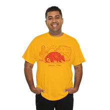 Load image into Gallery viewer, Chill Y&#39;all Armadillo Short Sleeve T-Shirt - Texas Heat - T-Shirt - BiggieTexas
