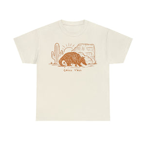 Chill Y'all Armadillo Short Sleeve T-Shirt - Texas Heat - T-Shirt - BiggieTexas