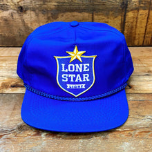 Load image into Gallery viewer, Lone Star Light Patch Hat with Leather Strap &amp; Brass Buckle - Hats - BIGGIETX Hats (7503396733084)
