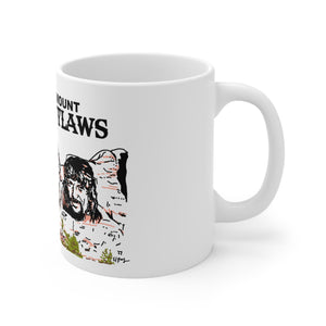 Mount Outlaws Coffee Mug 11oz - Mug - BiggieTexas