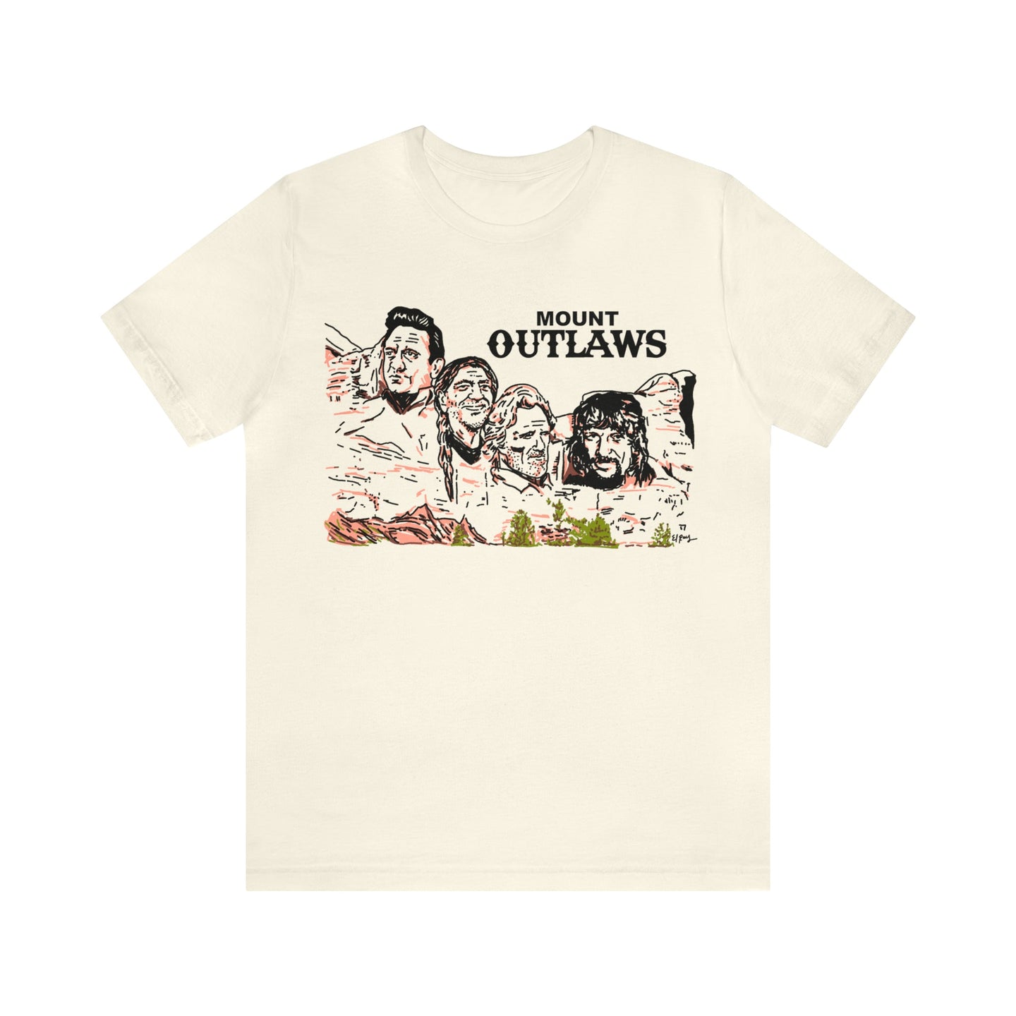 Mount Outlaws Short Sleeve T-Shirt - T-Shirt - BiggieTexas