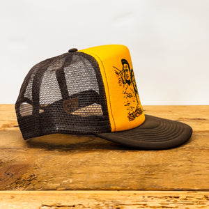 Mount Outlaws Trucker Hat - Hats - BIGGIETX Hats (7519893717148)