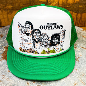 Mount Outlaws Trucker Hat - Hats - BIGGIETX Hats (7519893717148)