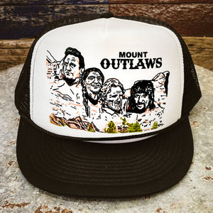 Mount Outlaws Trucker Hat - Hats - BIGGIETX Hats (7519893717148)