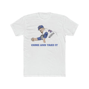 Nolan Ryan vs Robin Ventura Men's T-Shirt - "Come And Take It" - T-Shirt - BiggieTexas