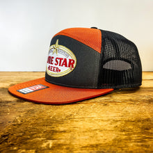 Load image into Gallery viewer, Richardson Flat Bill Snapback with Lone Star Beer Patch - Hats - BIGGIE TX (6709219197084)
