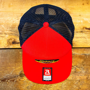 Richardson Flat Bill Snapback with Shiner Bock Patch - Hats - BIGGIE TX (6728543928476)