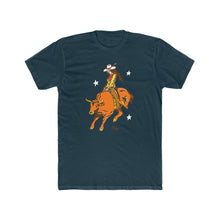 Load image into Gallery viewer, Rodeo Cowgirl T-Shirt - Bullrider Cowgirl - T-Shirt - BiggieTexas
