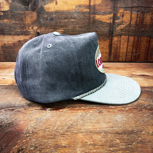 Rope Hat with Lone Star Beer Patch - Hats - BIGGIETX Hats (7482613268636)
