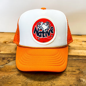 Small Texas Native Patch Trucker Hat - Hats - BIGGIE TX (6071556145308)