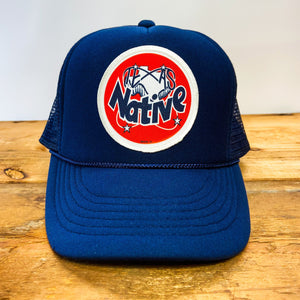Small Texas Native Patch Trucker Hat - Hats - BIGGIE TX (6071556145308)