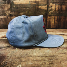 Load image into Gallery viewer, Texas Flag Patch Golf Hat With Braided Rope Trim - Hats - BIGGIETX Hats (5590843228316)
