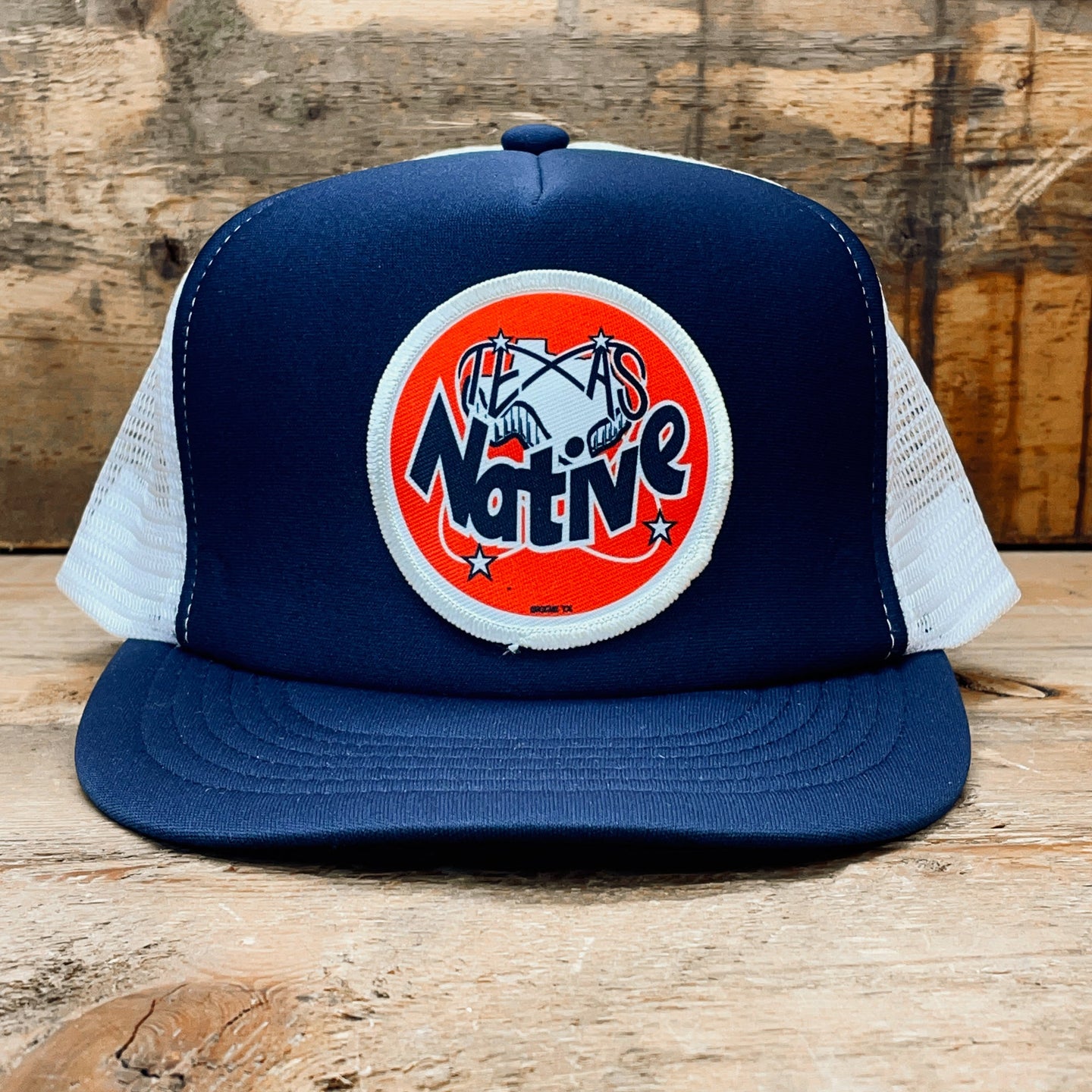 Texas Native Patch Trucker Hat - Hats - BIGGIETX Hats (6071067869340)
