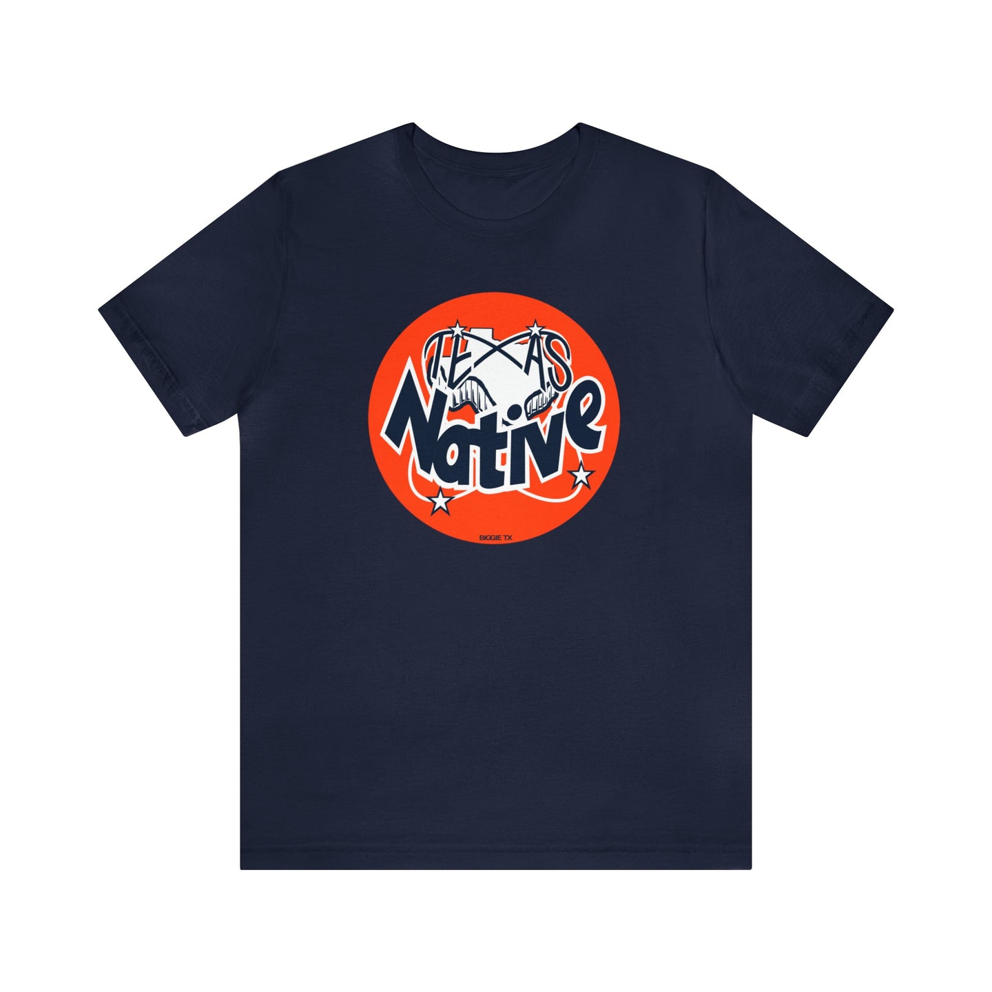 Texas Native Short Sleeve T-Shirt - Astrodome Houston Astros - T-Shirt - BiggieTexas