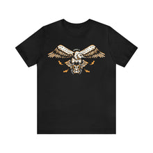 Load image into Gallery viewer, Texas Vulture Short Sleeve Tee Shirt - Buzzard Skull - T-Shirt - BiggieTexas
